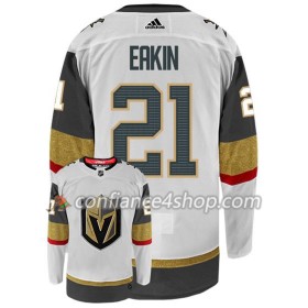 Adidas Maillot de Hockey Vegas Golden Knights CODY EAKIN 21 Blanc Authentic - Homme